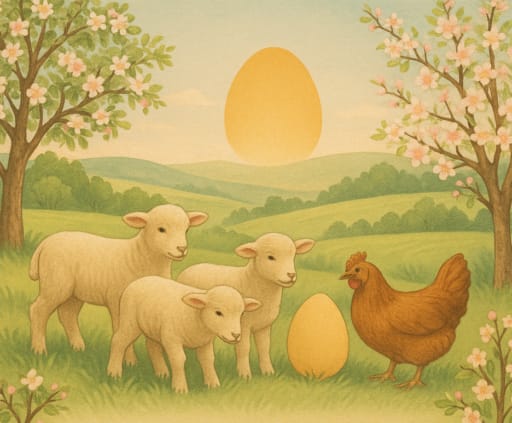 Vivre d'Agneaux et d'Œufs Frais